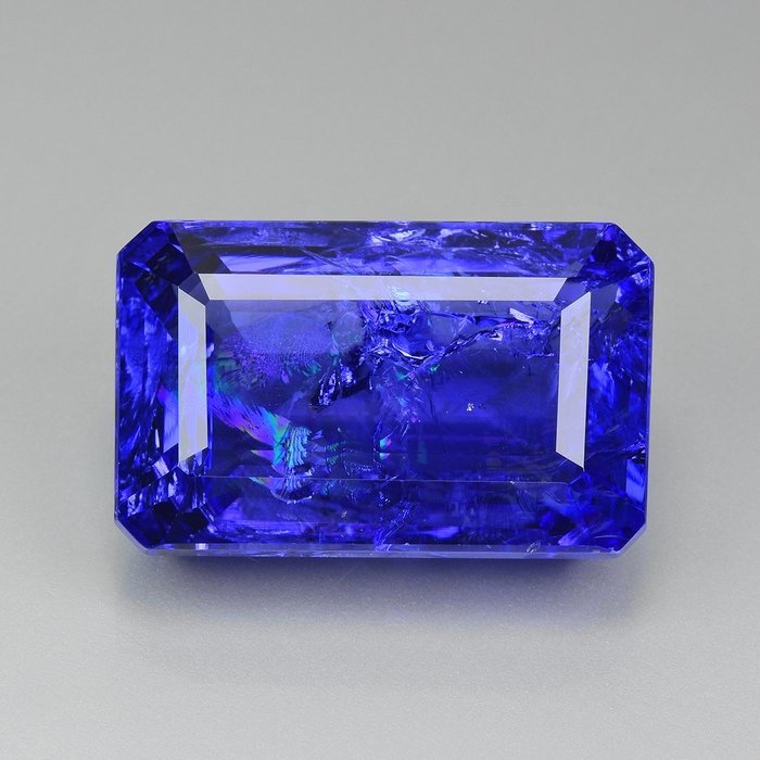 紫罗兰色, 蓝色 坦桑石  - 33.00 ct - 国际宝石研究院（IGI）