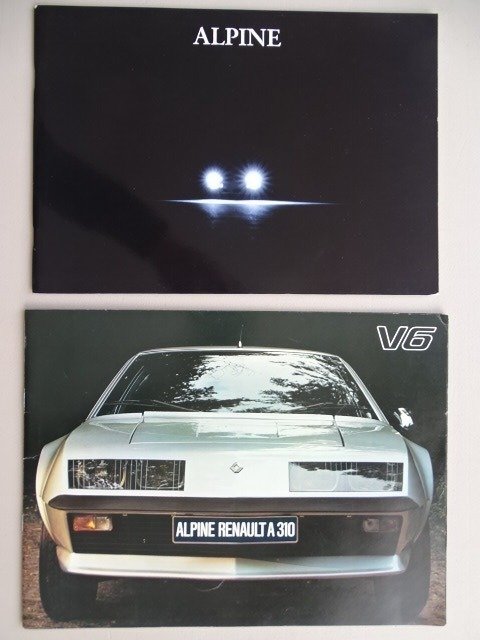 Brochure - ALPINE Renault - A 310 V6 & A 610 Turbo