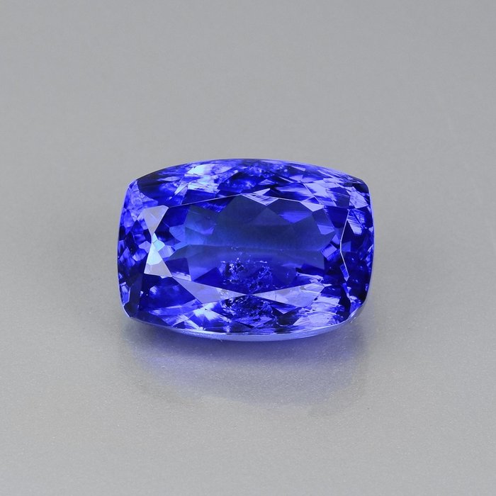 1 pcs [紫蓝色] 坦桑石 - 3.36 ct