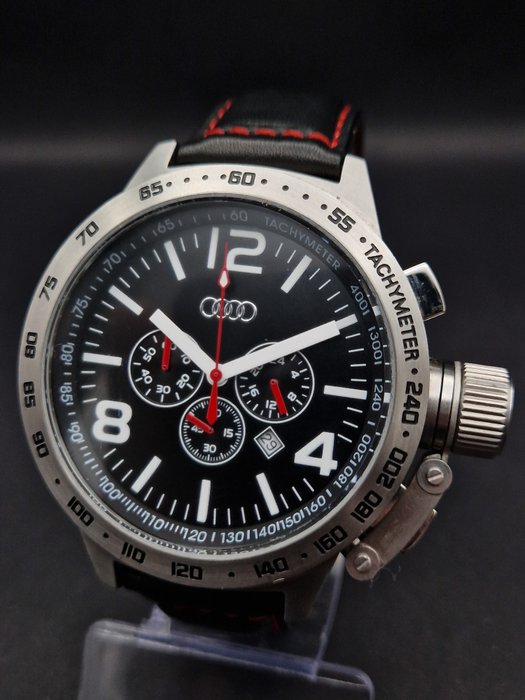 Watch - Audi - Chronograaf horloge - made in Germany