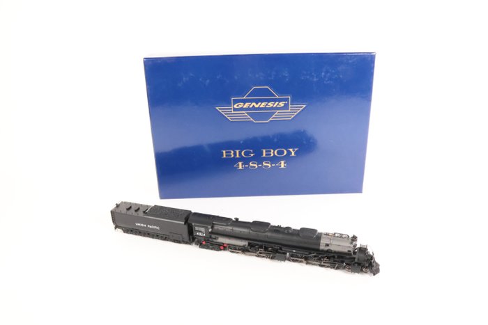 Genesis H0 - ATHG97205 - 連煤水車的蒸汽火車 (1) - Big Boy 4014（直流聲音）帶煤炭補給車 - Union Pacific Railroad