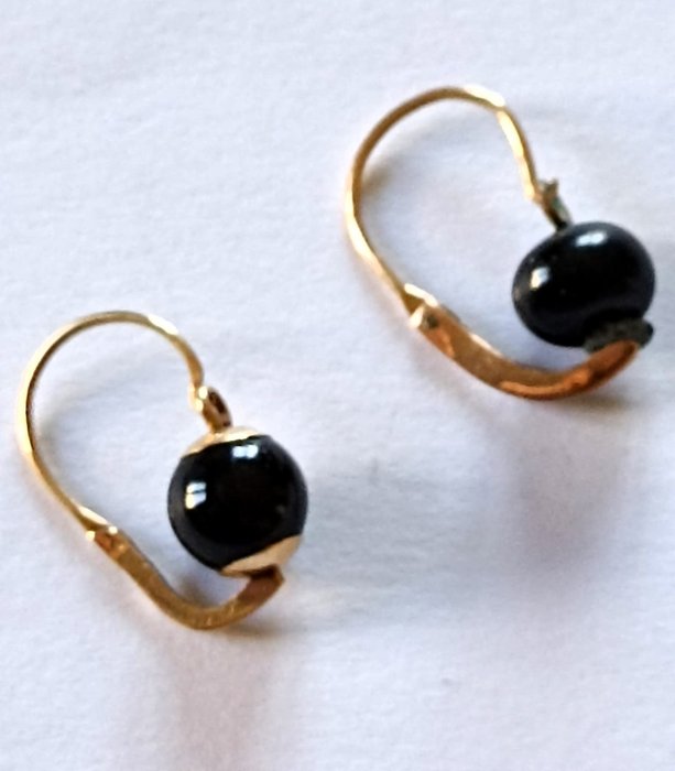 No Reserve Price - Earrings Yellow gold 