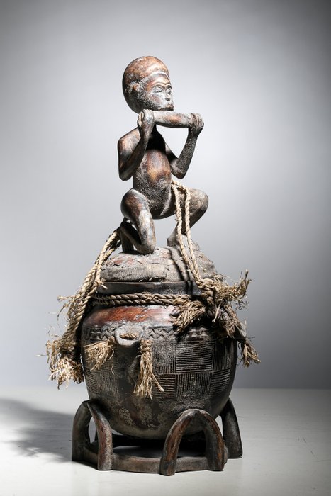 Caja del oráculo Gbekre Se - Baule - Costa de Marfil