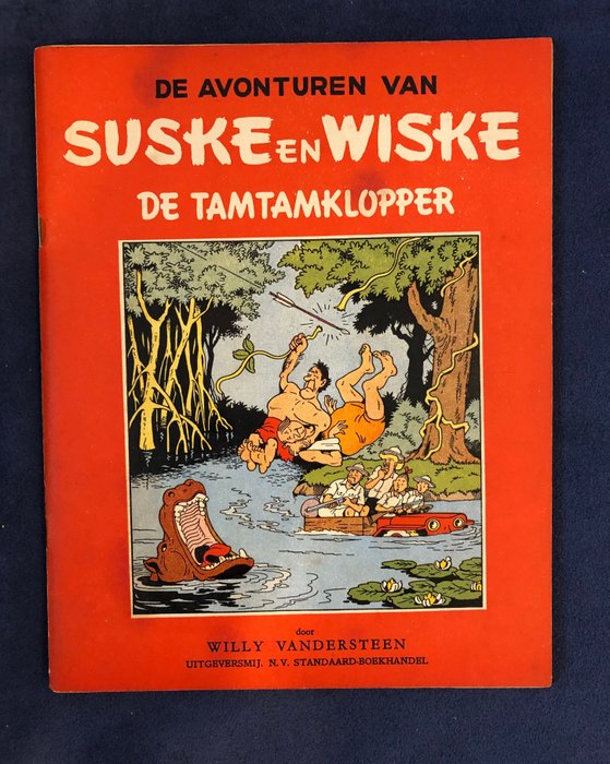 Suske en Wiske 19 - De tamtamklopper - 1 Album - Eerste druk - 1953