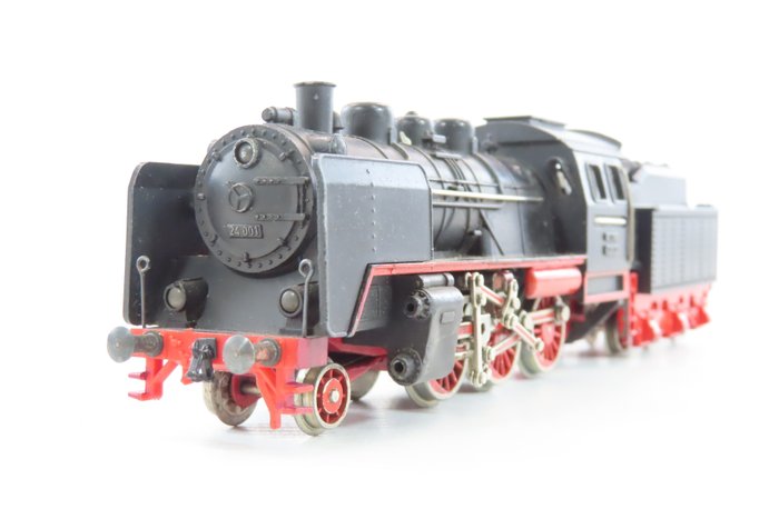 Fleischmann H0 - 1350 - 連煤水車的蒸汽火車 (1) - BR 24“草原馬” - DB