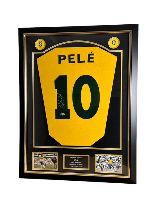Brazil - VM i fodbold - Pelé - Fodboldtrøje