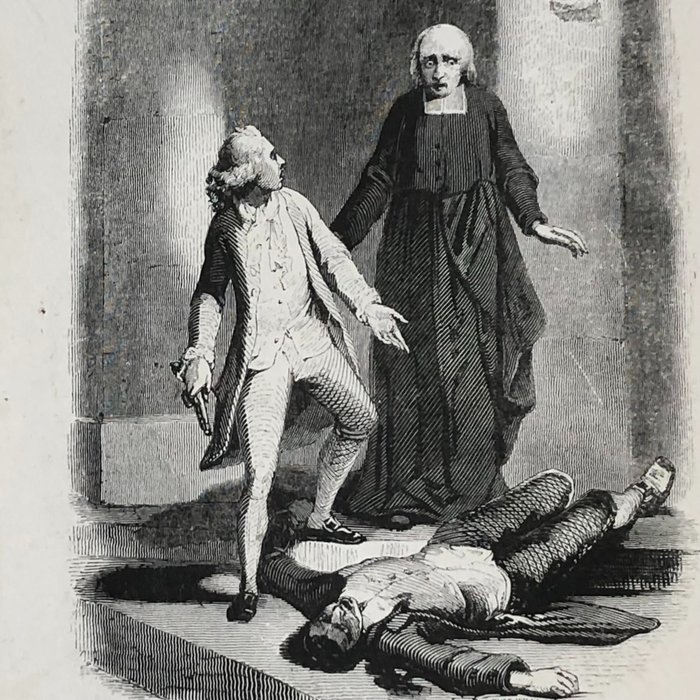 Abbé Prévost / Tony Johannot - Histoire de Manon Lescaut et du chevalier des Grieux - 1839
