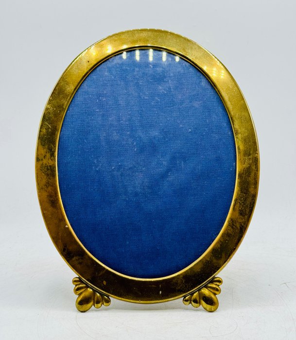 Rahmen - Oval  - Bronze (vergoldet)