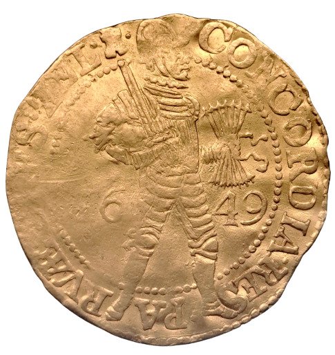 荷蘭，澤蘭. Dubbele gouden dukaat 1649
