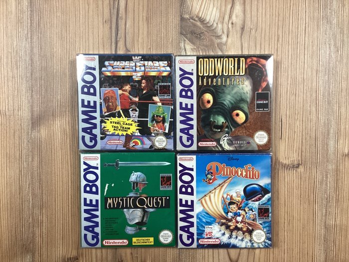 Nintendo - Gameboy Classic - Videospiel (4) - In Originalverpackung