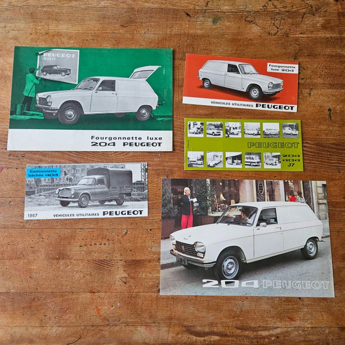 Brochure - Peugeot - 204 - 1967