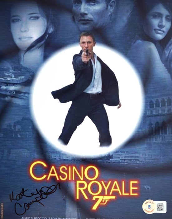 James Bond 007: Casino Royale - Martin Campbell (Director) - Autograph, Photo With Beckett COA