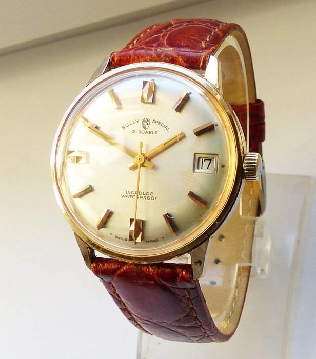 Sully Watch Co. Swiss - Classic Spezial Calendar - 没有保留价 - 11162-44 - 男士 - 1960-1969