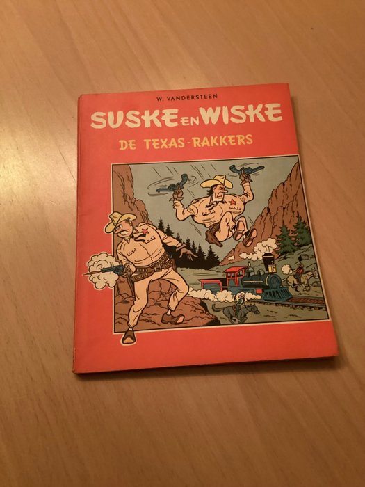 Suske en Wiske 37 - De Texas-Rakkers - 1 Album - 第一版 - 1959