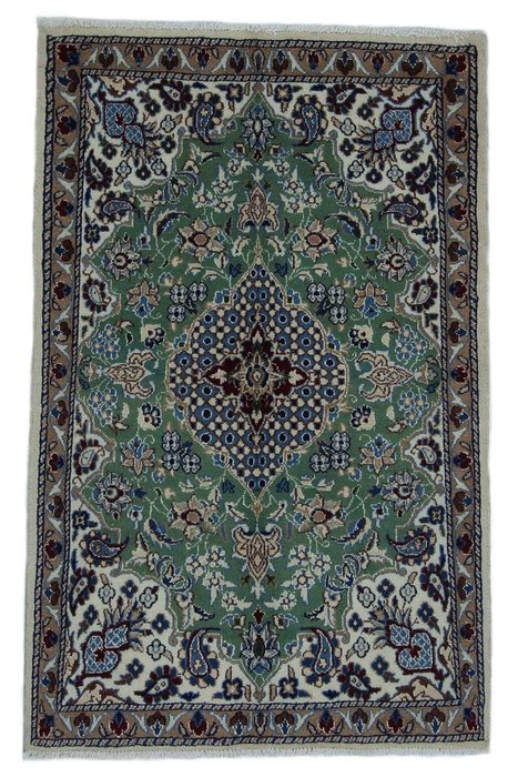 Nain 波斯地毯 - 令人惊叹的品质 - 小地毯 - 134 cm - 85 cm