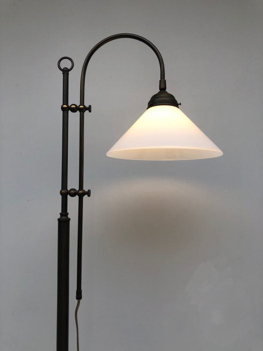 Lámpara de pie - Latón, Vidrio