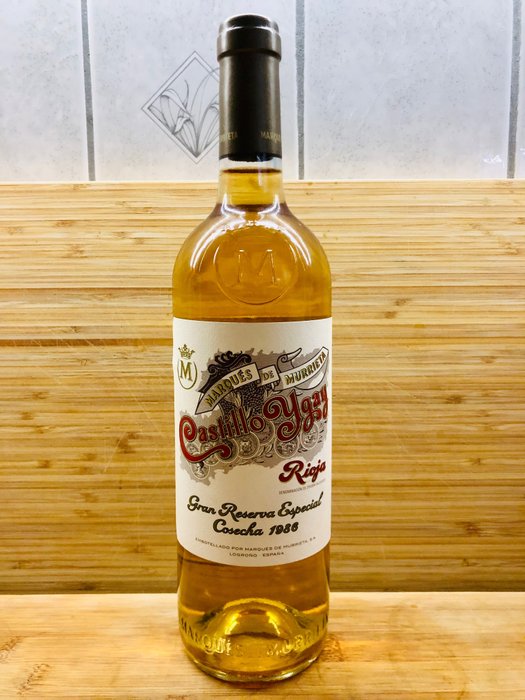 1986 Marques de Murrieta Castillo Ygay Blanco - Rioja Gran Reserva Especial - 1 Bottle (0.75L)