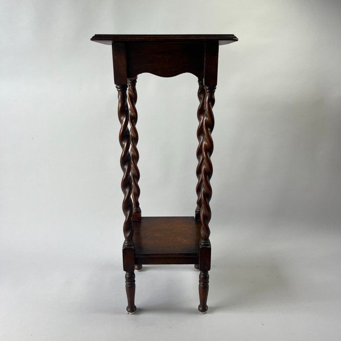 Beistelltisch - Pflanzentisch – Eichenholz, Ende des 19. Jahrhunderts - Eiche, Holz