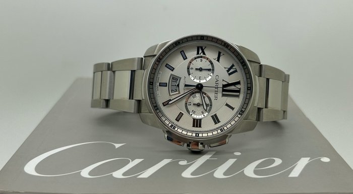 Cartier - Calibre De Cartier Chronograph - 3578 - Mężczyzna - 2000-2010