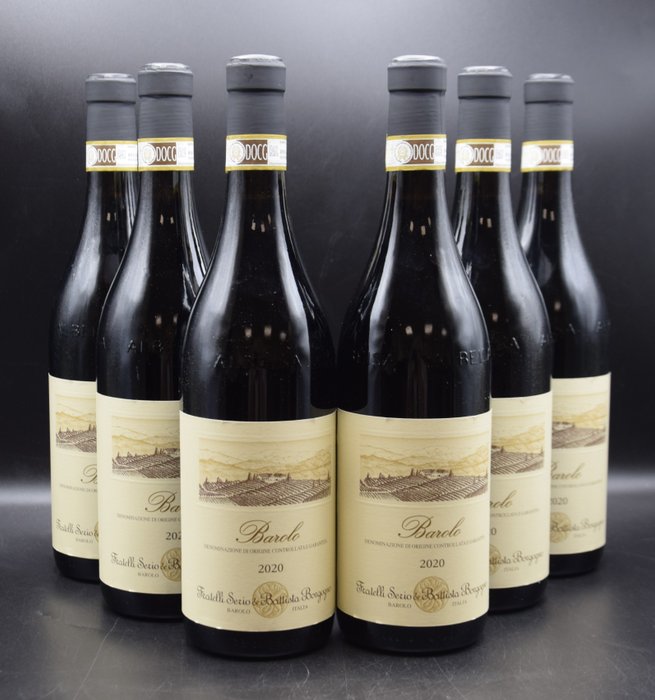 2020 Serio & Battista Borgogno - 巴罗洛 - 6 Bottles (0.75L)