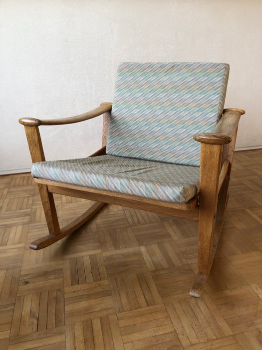 Pastoe, M. Nissen I/S - 扶手椅 - Model 66 - 木, 紡織品