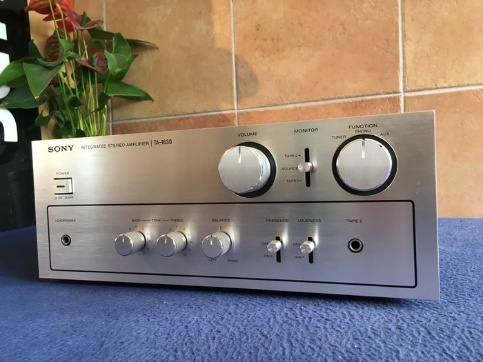 Sony - TA-1630 - Solid state integrated amplifier