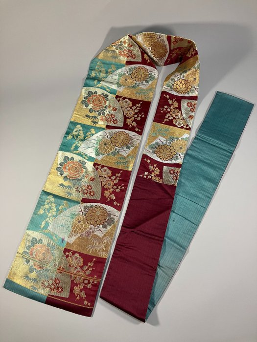 Other brand - Japanese Vintage & Beautiful Kimono Belt 名古屋帯 NAGOYA OBI - 寬腰帶