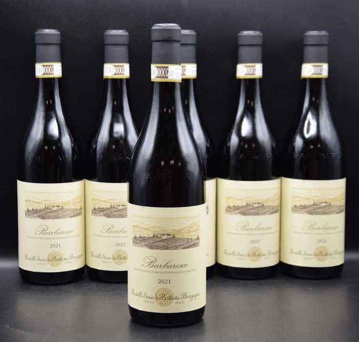 2021 Serio Borgogno - Μπαρμπαρέσκο - 6 Bottles (0.75L)