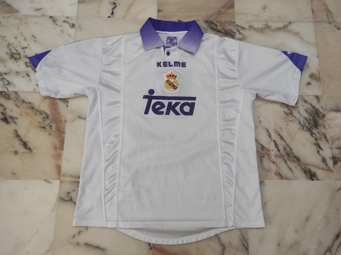 皇家马德里 - 西班牙足球联盟 - redondo - 1997 - 足球衫