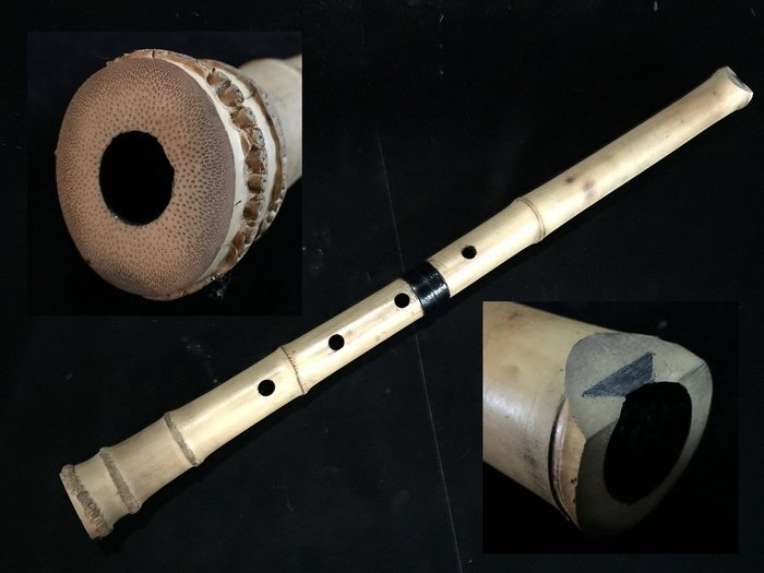 SHAKUHACHI / Japanese Vintage Bamboo Flute -  - Shakuhachi - Japan  (Ohne Mindestpreis)