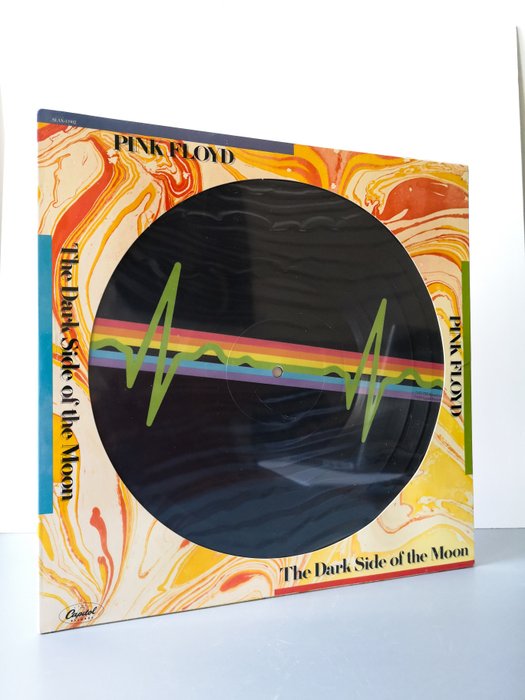 Pink Floyd - Dark Side Of The Moon - M&S Pic Disc - Vinylskiva - Återutgivning, Bildskiva - 1978