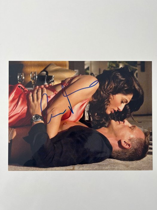 James Bond 007: Casino Royale, Caterina Murino as "Solange Dimitrios" handsigned photo with b´bc holographic COA, Foto,