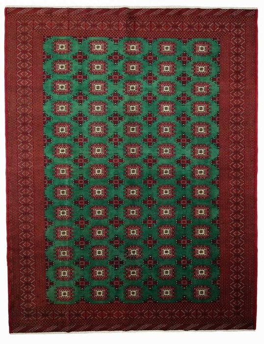 Torkman persisk tæppe - fint tæppe - Tæppe - 335 cm - 261 cm
