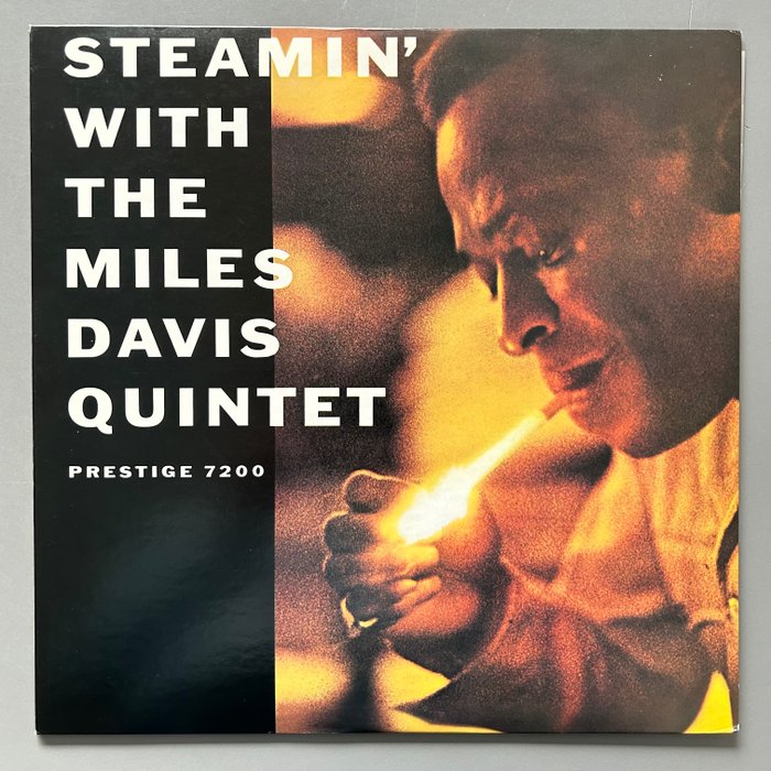 迈尔士·戴维斯 - Steamin’ With The Miles Davis Quintet (Japanese mono) - 单张黑胶唱片 - 1976