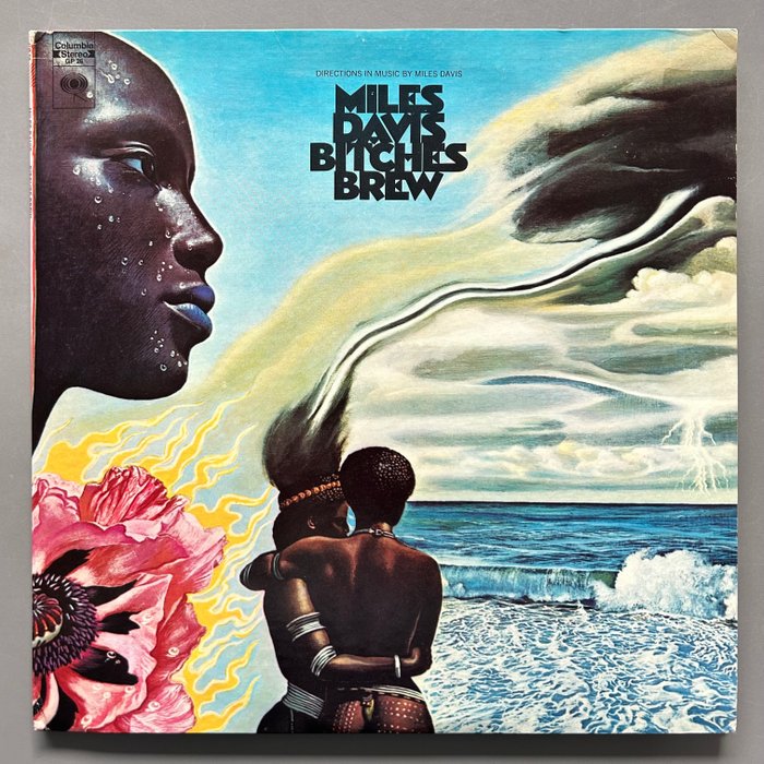 Miles Davis - Bitches Brew (US Pitman pressing!) - Single-Schallplatte - 1970
