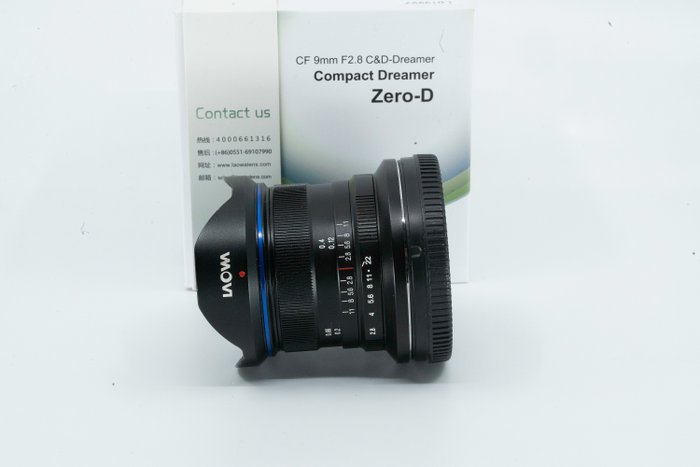 Laowa Zero-D 9mm F 2.8 voor Leica CL/TL/SL en Panasonic L mount Ευρυγώνιος φακός