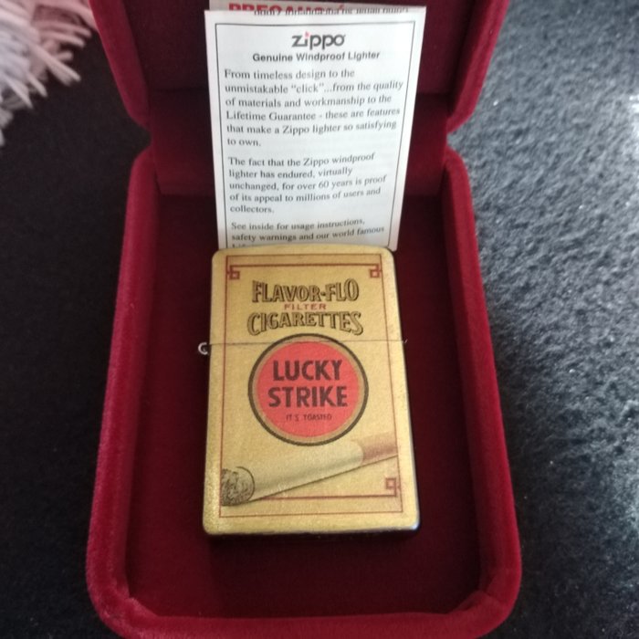 Zippo - Lucky Strike - ltd. Edition for collectors - new unignited - Zakaansteker - Staal