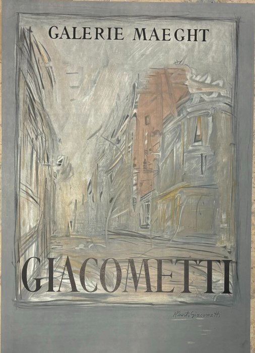 Alberto Giacometti - La rue d'Alésia - 1990s