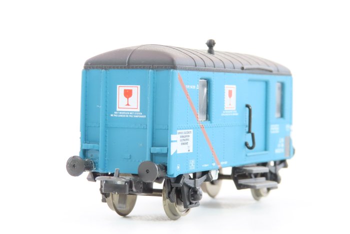 Sprim Hobby H0 - 1007 - Vagón de tren de mercancías a escala (1) - Carrito de equipaje - NMBS