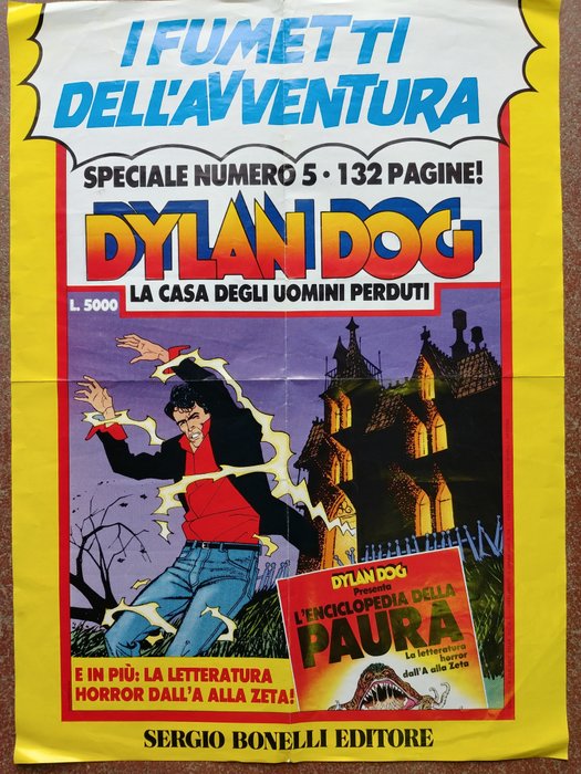Dylan Dog - manifesto pubblicitario speciale 5 - 1 Comic - Primera edición