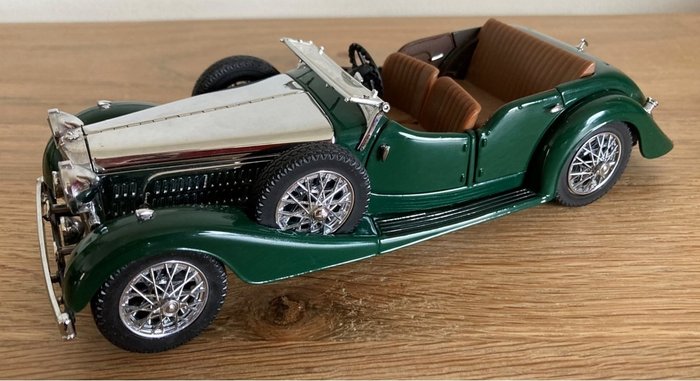 Franklin Mint 1:24 - 1 - 模型車 - Alvis 4,3 Litr - 1938