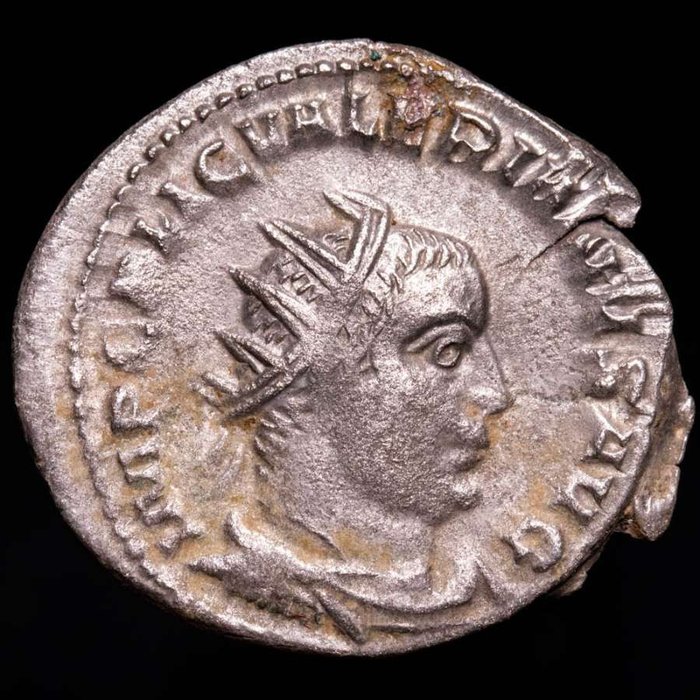 Roman Empire. Valerian I (AD 253-260). Antoninianus Minted in Rome, AD 253-254. FIDES MILITVM  (Ingen reservasjonspris)