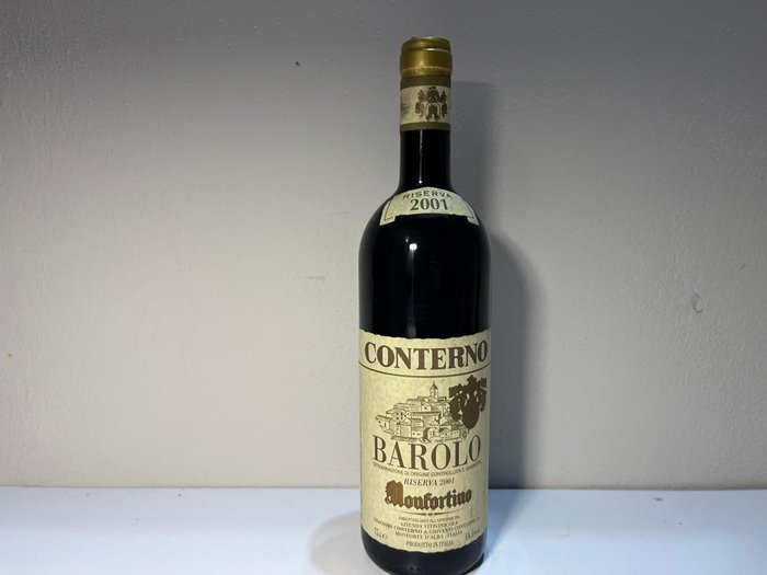 2001 Giacomo Conterno, Monfortino - 巴罗洛 Riserva - 1 Bottle (0.75L)