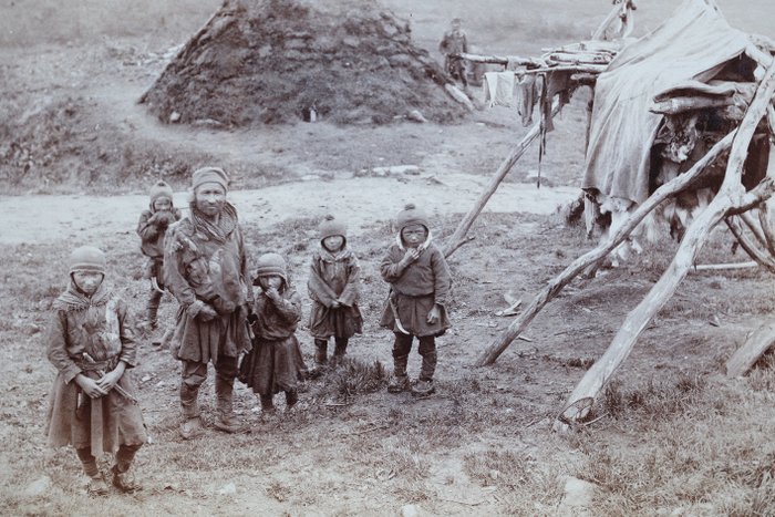 Axel Lindhal. James Valentine, Knudsen - Svalbard Island and Norway Photoalbum - 1892