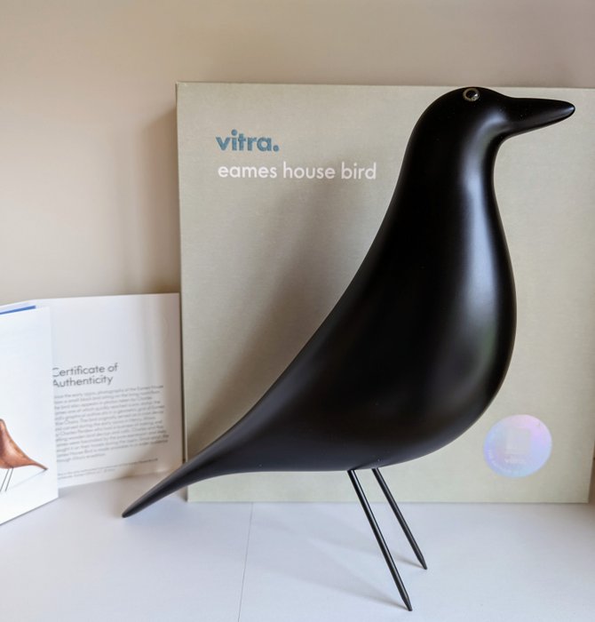 Vitra - Charles & Ray Eames - Figurine - Eames House Bird Vitra - Bois, cendre
