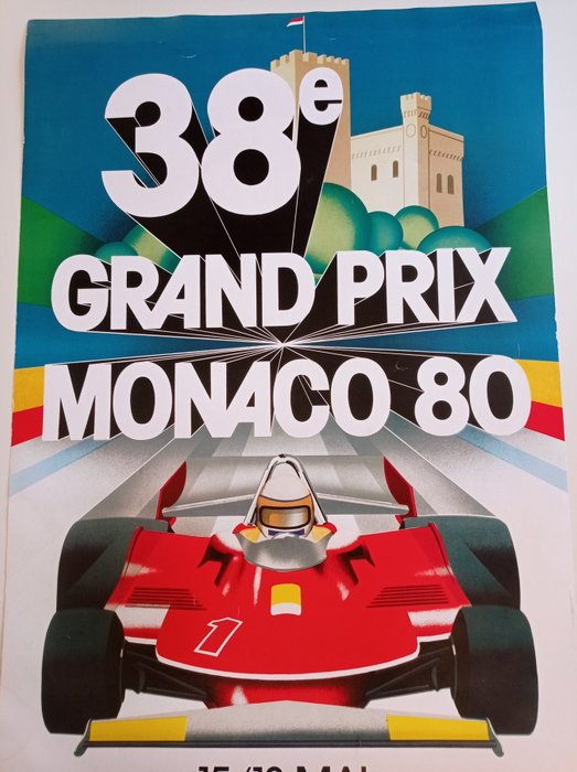 David Grognet - Grand Prix Monaco '80 - década de 1980