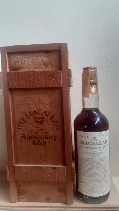 Macallan 1958/59 25 years old - Anniversary Malt - Original bottling  - b. 1985  - 75cl