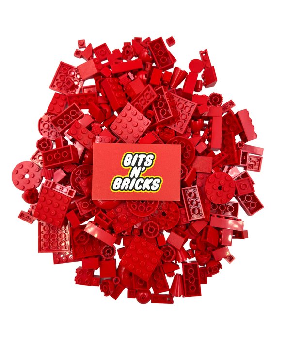 Lego - 300 Red Bricks - 2020-