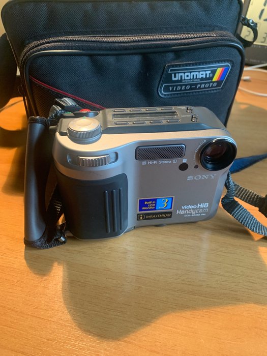 Sony Handycam HI8 CCD-sc55e Pal 攝影機
