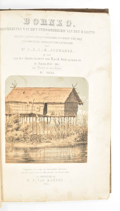 C.A.L.M. Schwaner - Borneo. Beschrijving van het stroomgebied van den Barito en reizen langs (.) - 1853
